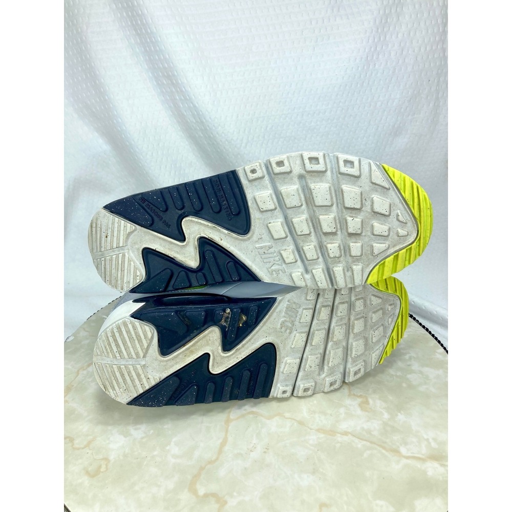 Nike Air Max 90 "3D SWOOSH" Shoes Womens 8 White Grey Streetwear Comfy Sneakers - Picture 10 of 11